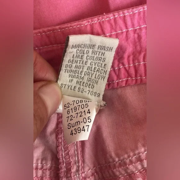 J.Jill Women’s Pink Cotton Shorts Size 14 Petite - Picture 5 of 6